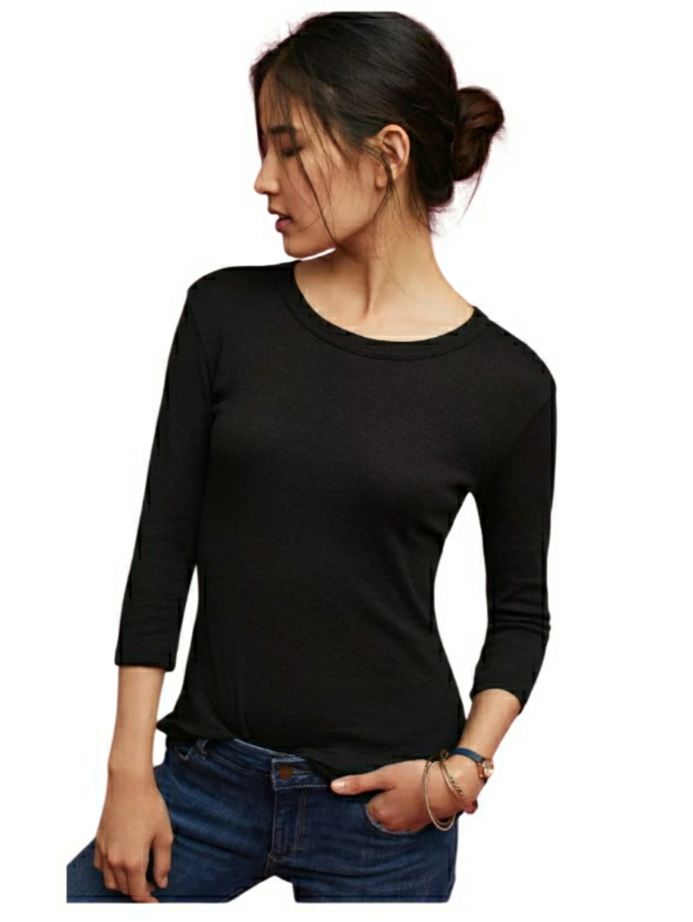 Michael Stars For Anthropologie Shine Tee- XS/S